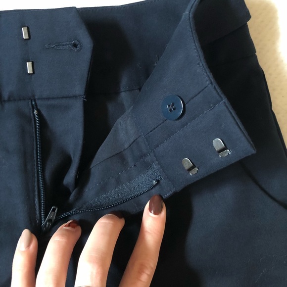 NWT Banana Republic dark navy skirt - Picture 7 of 9